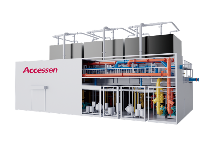 Outdoor Prefabricated Integrated Cooling Station AIS