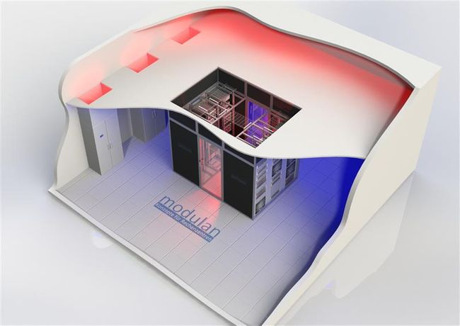 Maßgeschneiderte vertikale Warmgangeinhausungen erhöhen die Kühlleistung