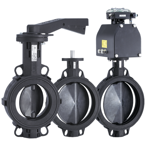 Keystone CompoSeal Resilient Seated Butterfly Valve