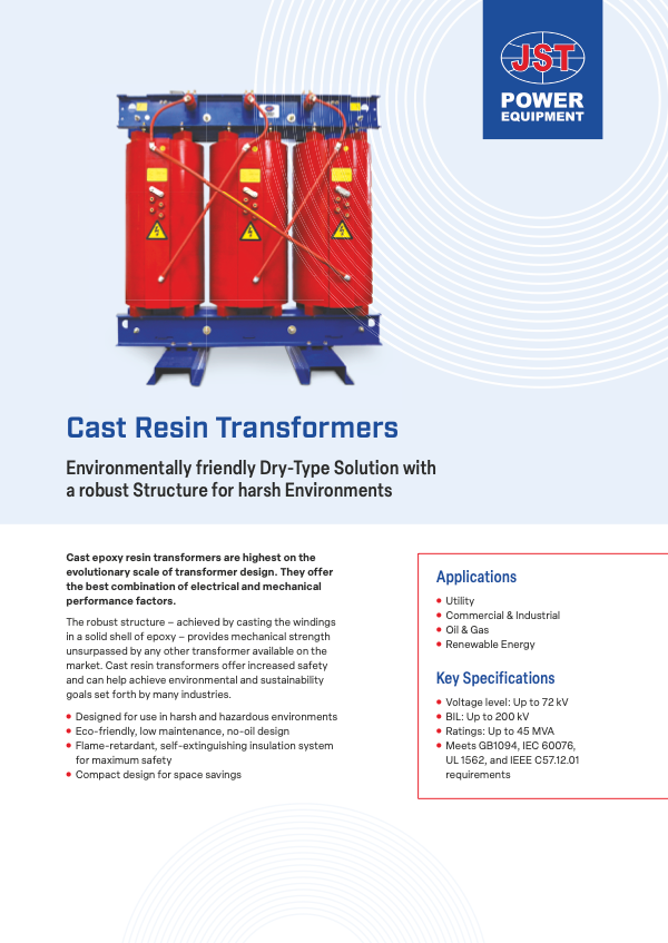 Cast Resin Transformers