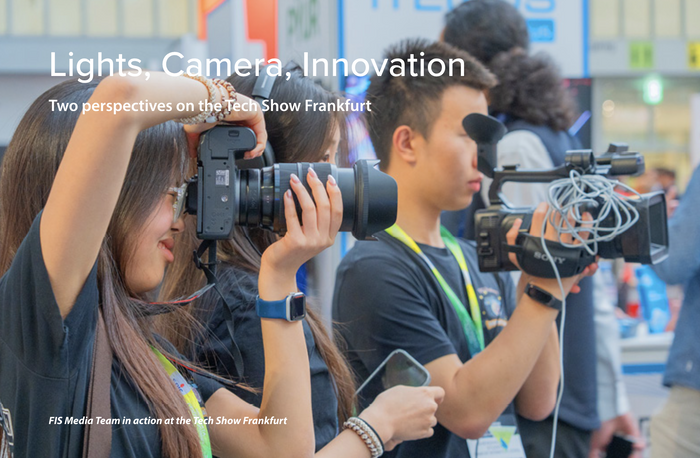 Lights, Camera, Innovation: Frankfurt International School at Tech Show Frankfurt 2026