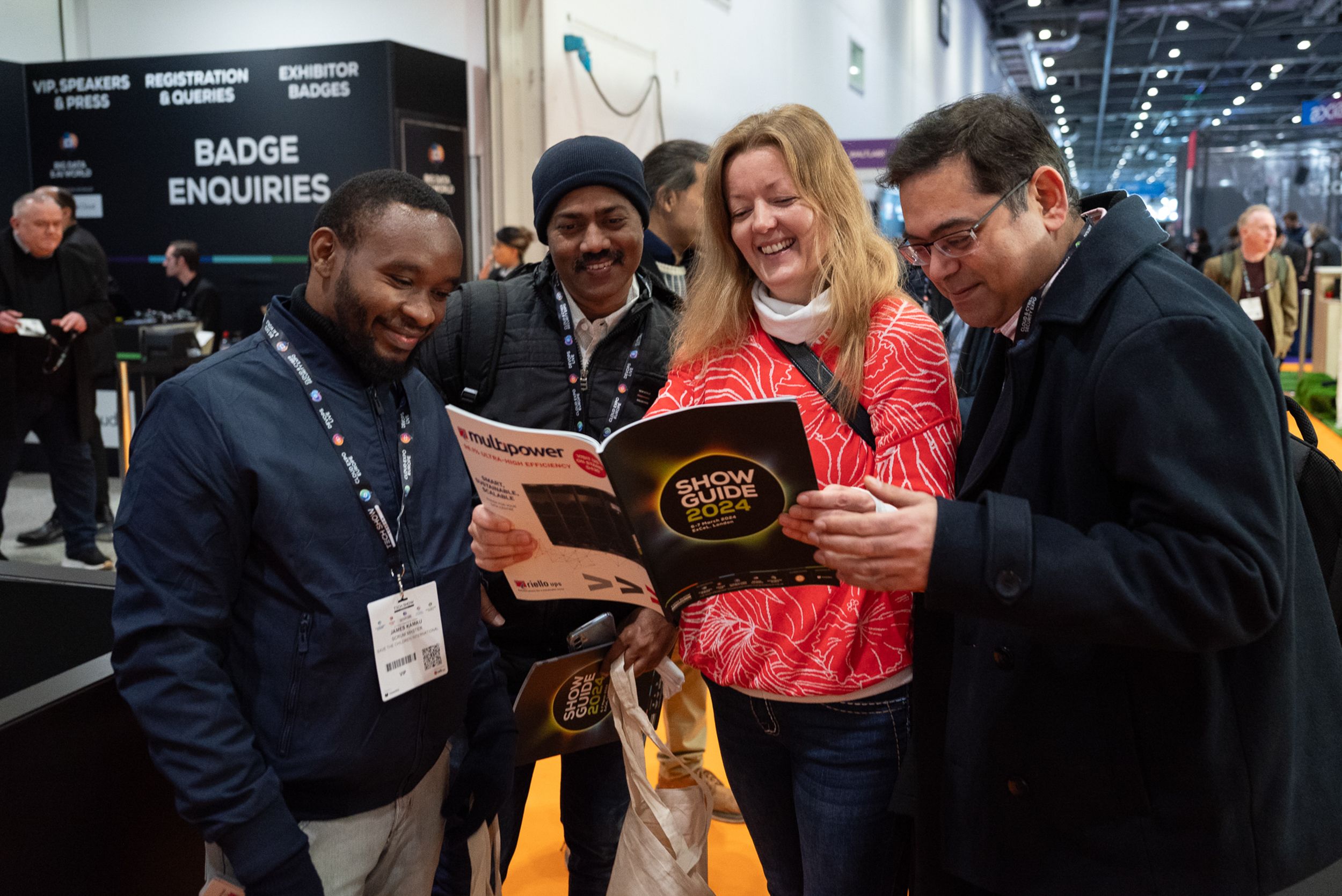 Image of People at Entrance | Tech Show London