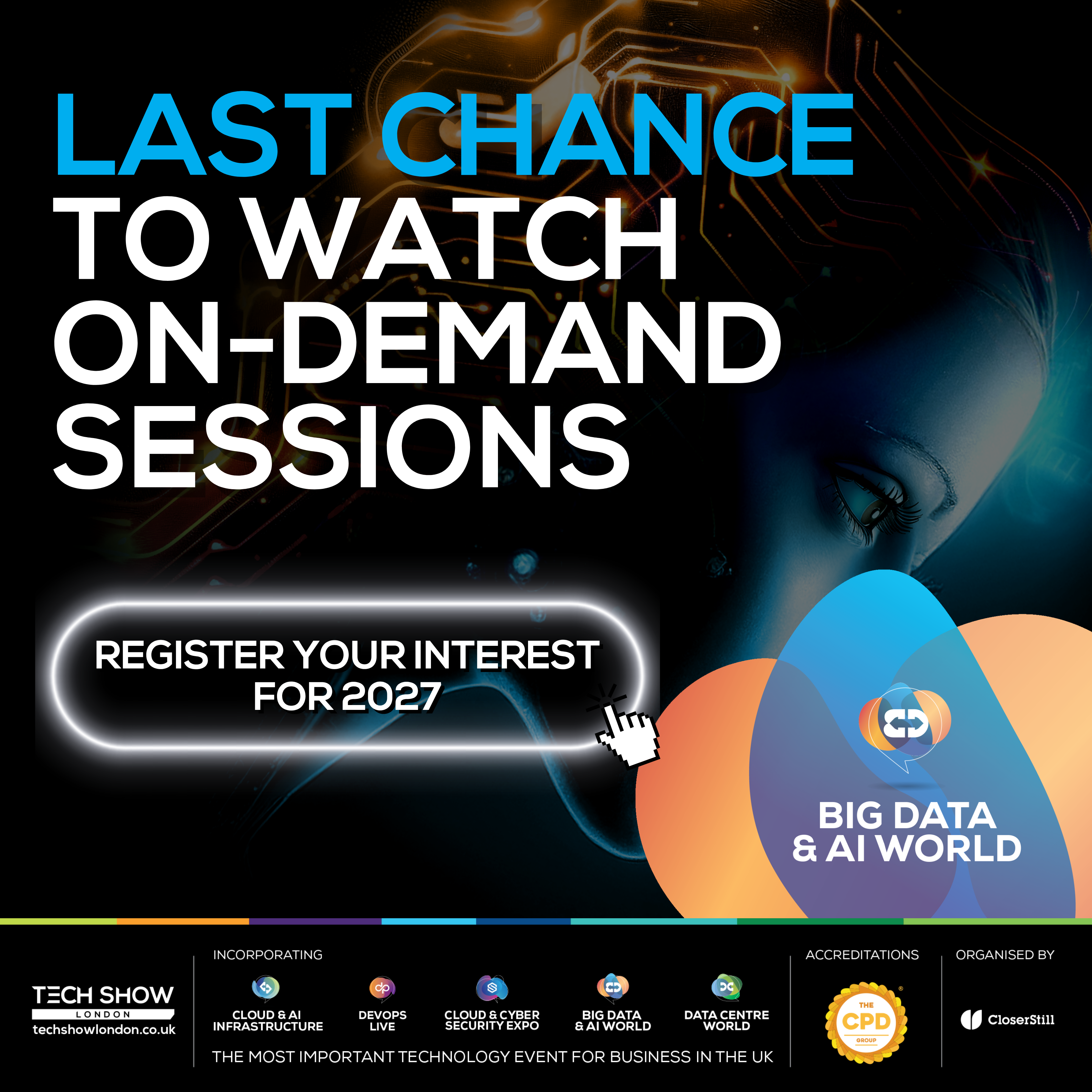 Last chance to watch on-demand sessions | Big Data & AI World 2026