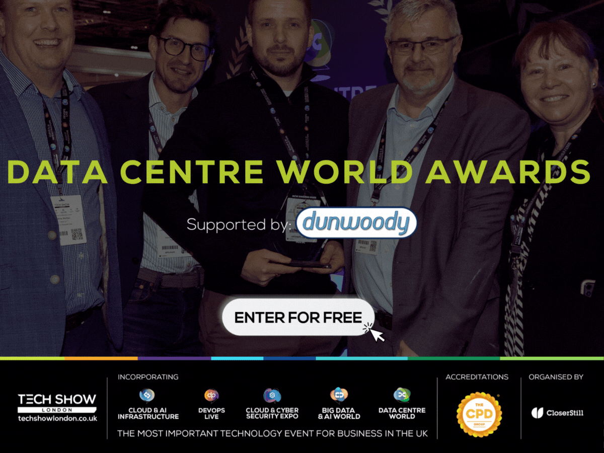 Only 2 weeks to go until the Data Centre World Awards Deadline