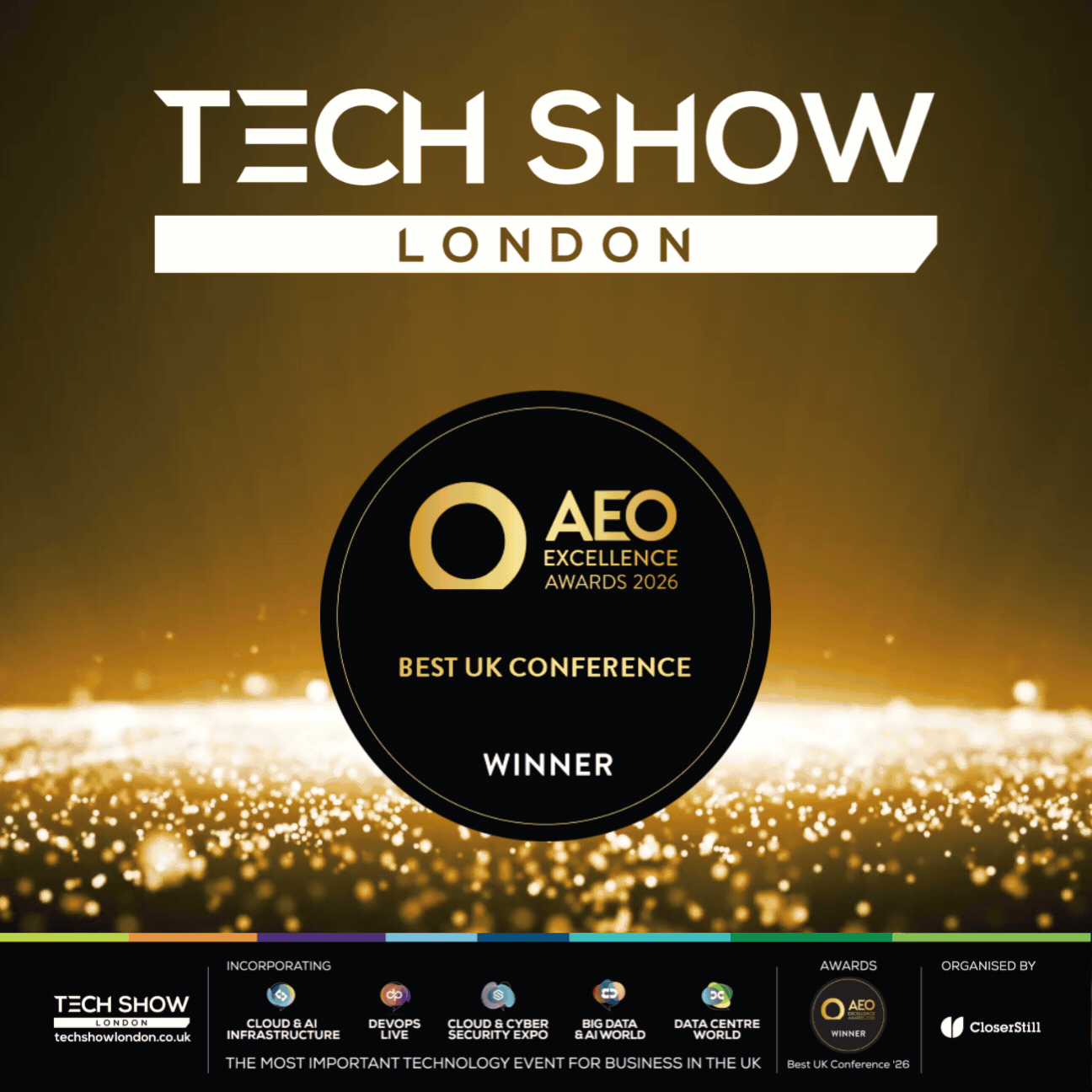 Tech Show London | AEO Awards Winner