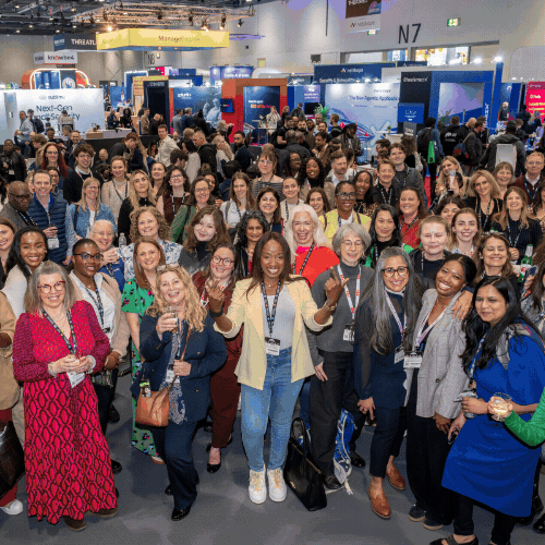 Carousel Images of the Women in Tech 2025 Event