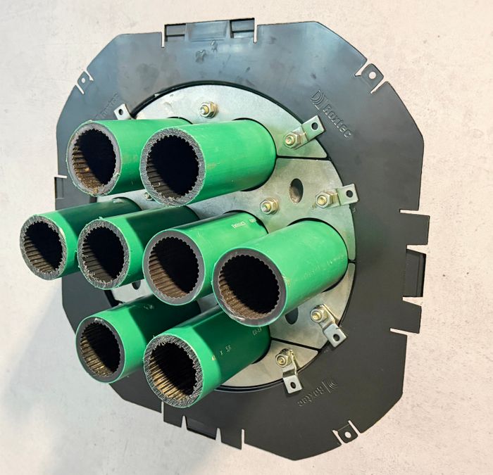 Introducing the new large-diameter Roxtec UG™ seals and knock-out sleeves