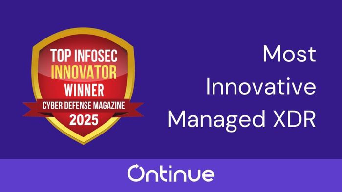 Ontinue Named Winner of the Coveted Top InfoSec Innovator Awards for 2025