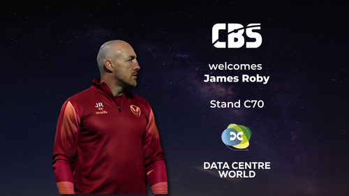Rugby League Legend James Roby to Appear at CBS Stand C70 at Data Centre World London 2026
