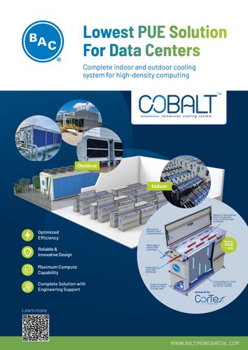 Experience BAC’s enhanced COBALT™ immersion cooling system at Data Centre World 2026 