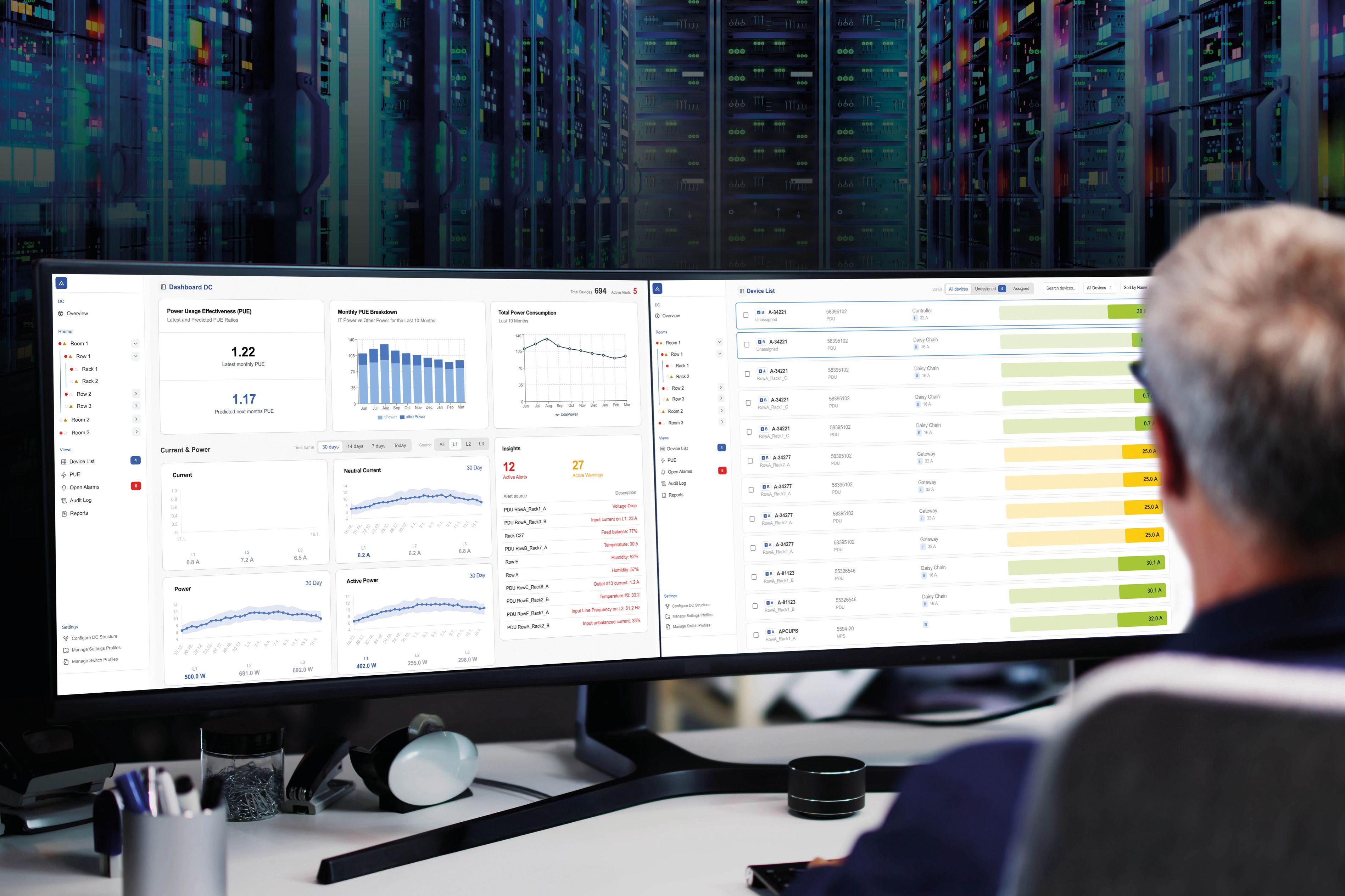 EnerTree: Licence-free energy management for modern data centres