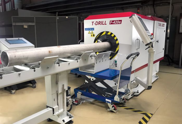  F-420e FULLY ELECTRIC FLANGING MACHINE