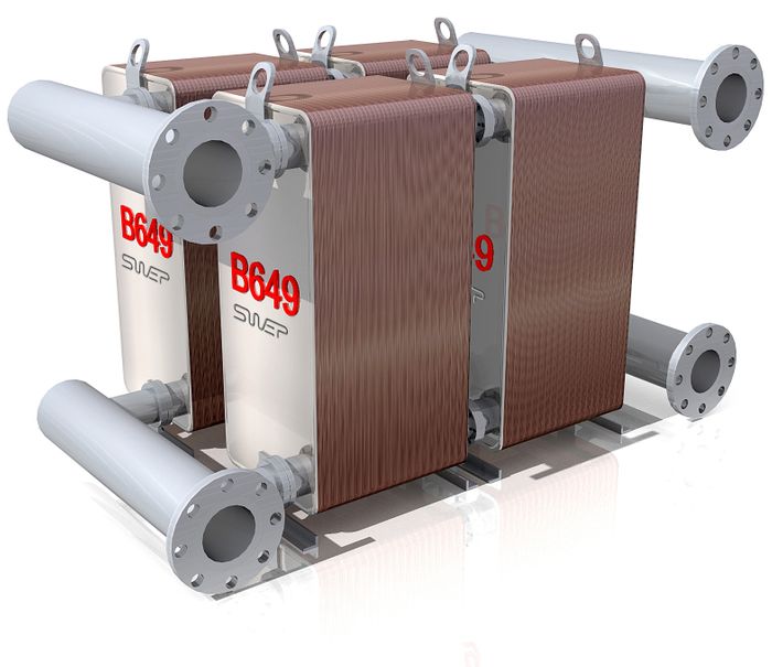 SWEP B649 - large capacity heat exchanger for district heating & cooling networks