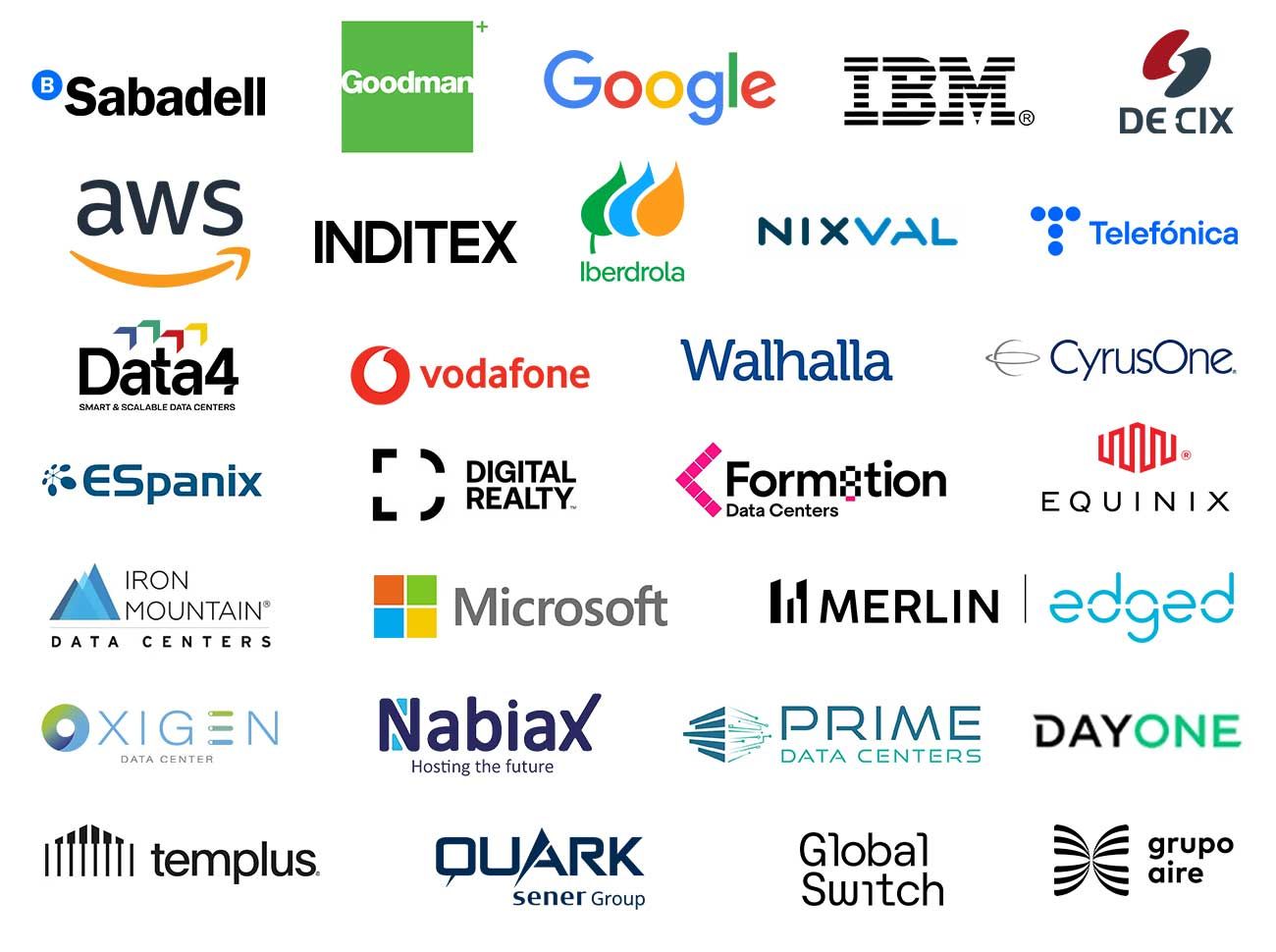Logos of companies represented by our 2024 attendees