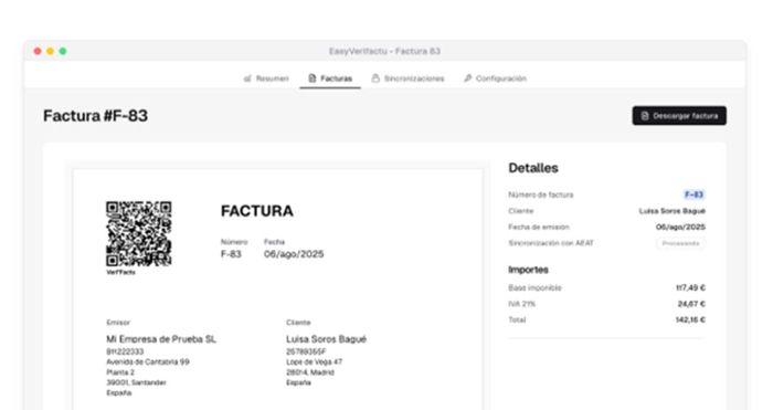 Como adaptar tu e-commerce a facturación electrónica con EasyVerifactu