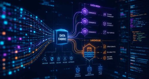 Data fabric, data mesh y lakehouse: nuevas arquitecturas para empresas con datos dispersos