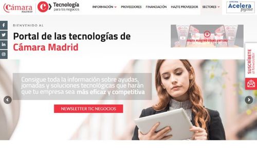 Conoce TIC Negocios: el portal tecnológico de la Cámara de Madrid