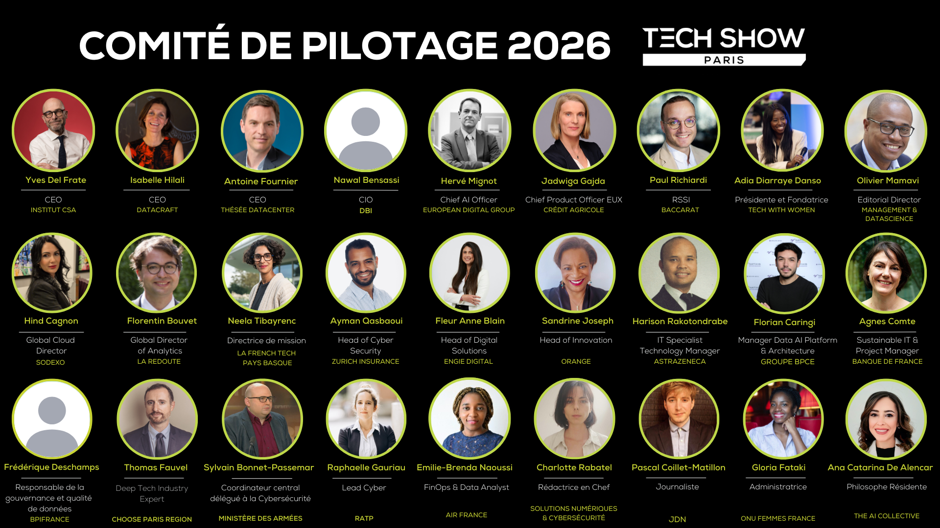 COMITÉ DE PILOTAGE 2026