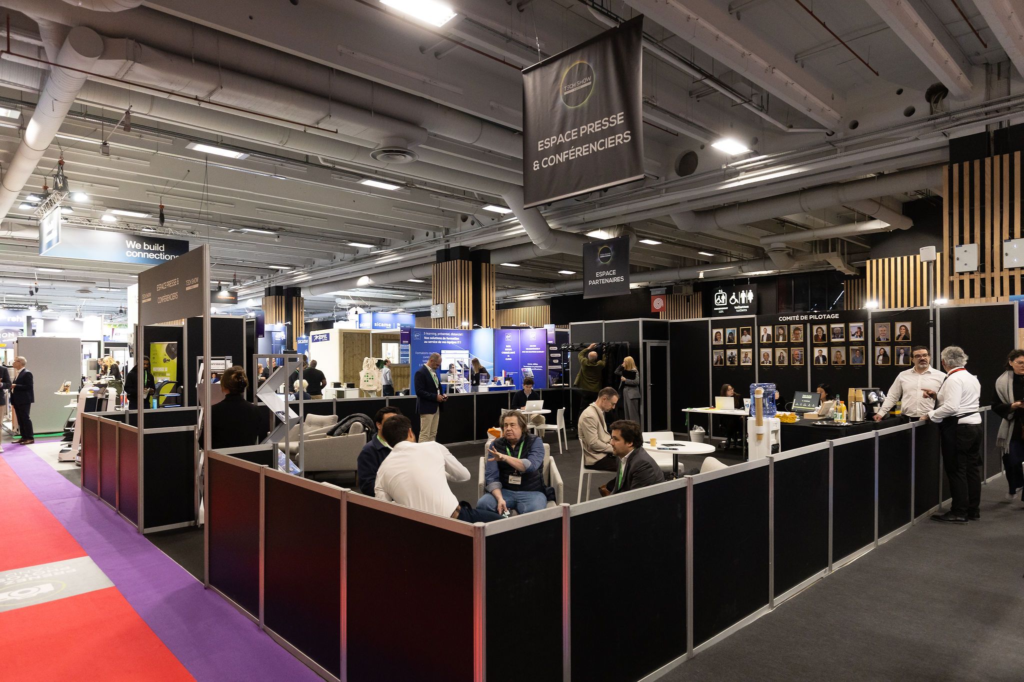 Espace presse et conferenciers au Tech Show Paris 2025