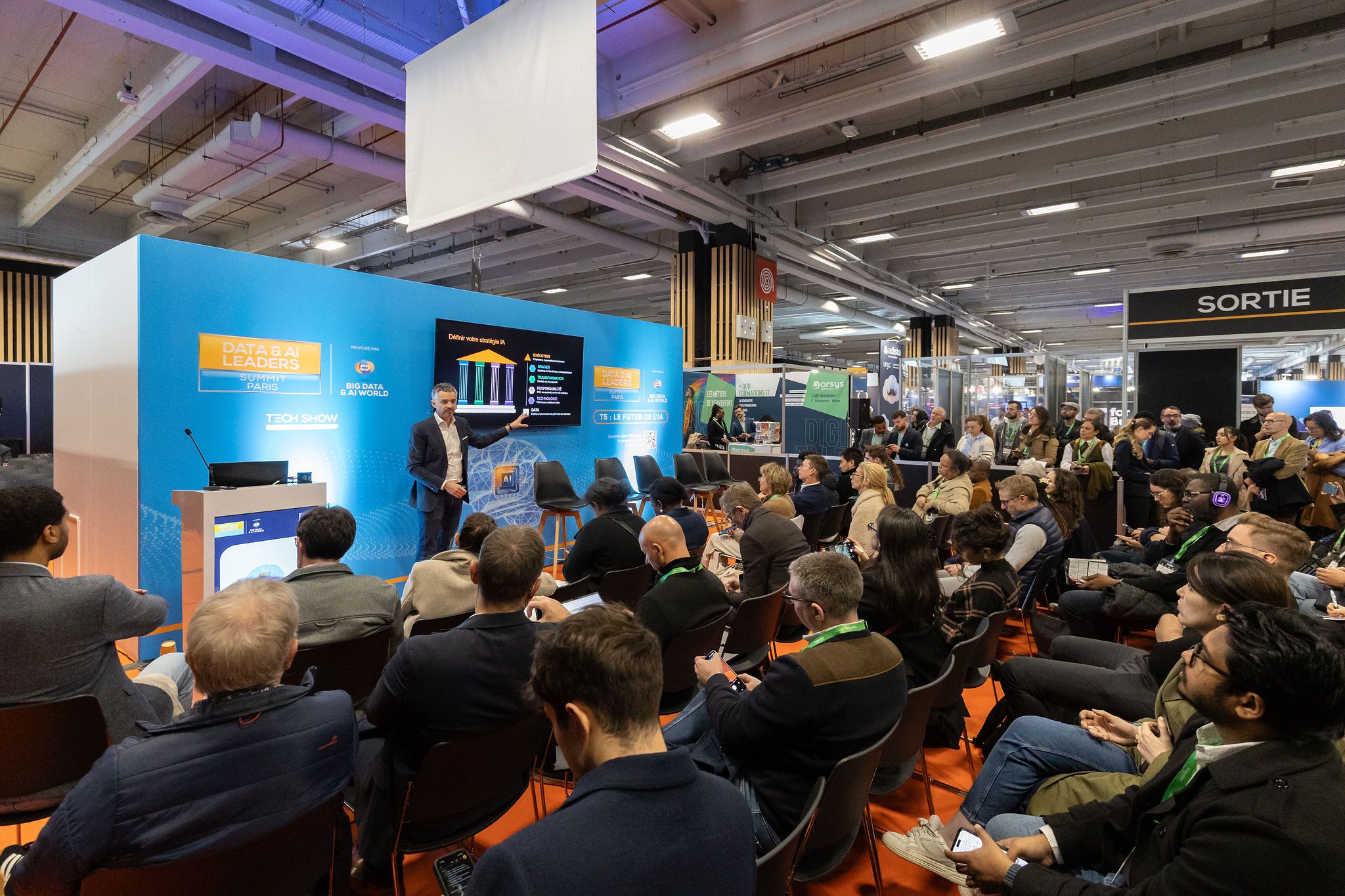 Pr&eacute;sence et visibilit&eacute;b au Tech Show Paris