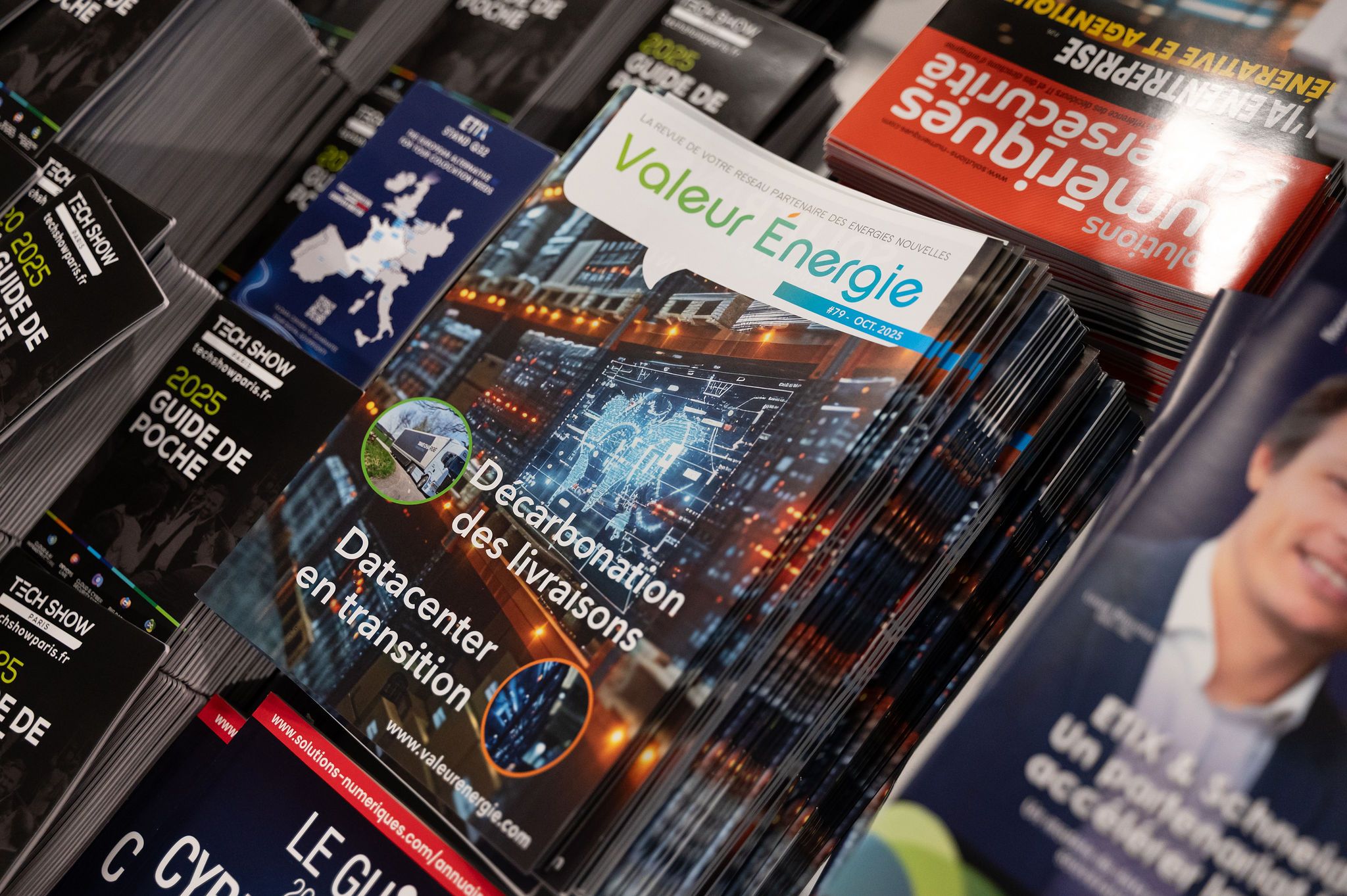 Magazines sponsors du Tech Show Paris 2025