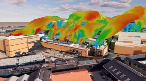 Simulation CFD externe de data center