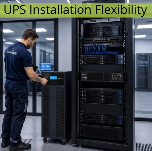 UPS for servers and LAN networks: flexible protection