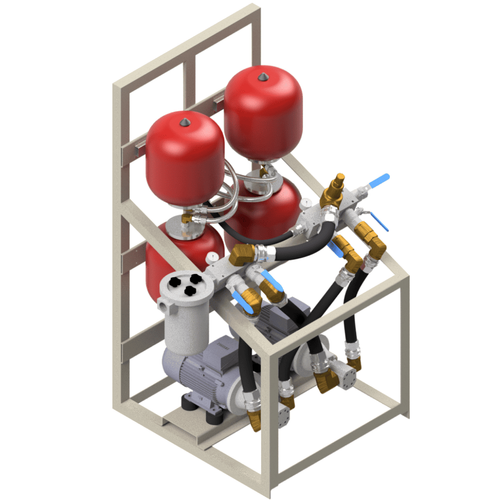 GP-GC: Groupe de transfert monotube pression - Grands Débits