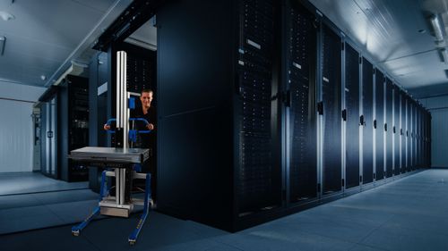 Simplifiez la manutention de vos serveurs avec notre solution de levage