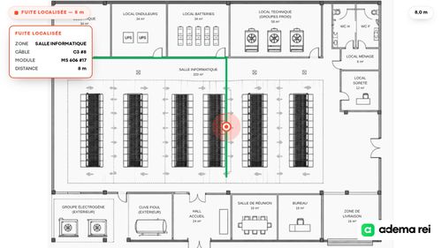 Liquid Leak Detection — Adema Rei | Protecting Critical Environments