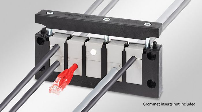 KEL-ERM | Split cable entry frames for cables with connectors / IP66 / UL Type 12/4X*