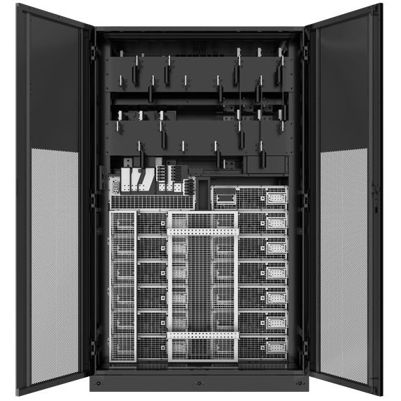 EVO DSP PRO MODULAR STS 1200 kVA x 12, 100 kVA UPS Cabinet