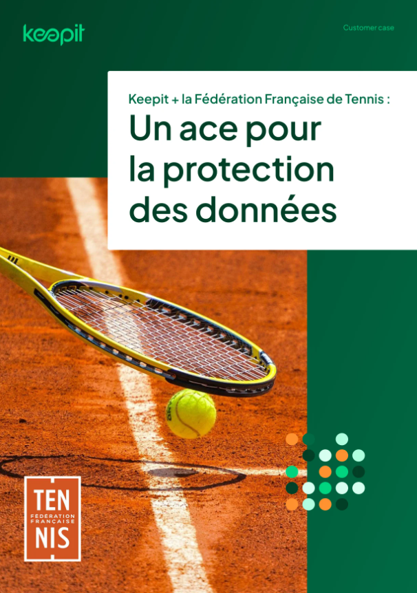 Keepit et la Fédération Française de Tennis : un ace pour la protection des données