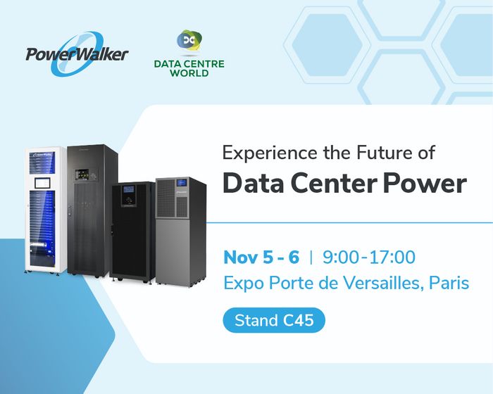 PowerWalker Showcases Scalable UPS Solutions at Data Centre World Paris 2025