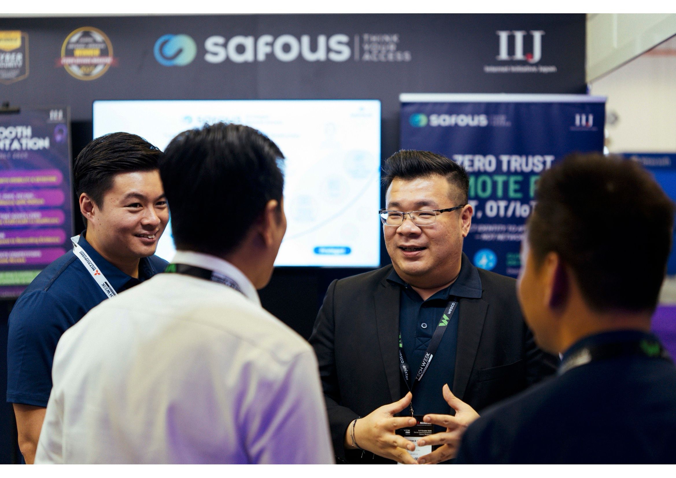 Meet end-users at Cyber Security World Asia booth