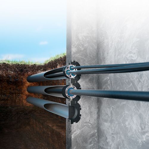 All Roxtec UG™ seals withstand 0.5 bar constant water pressure
