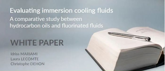White Paper: Evaluating immersion cooling fluids