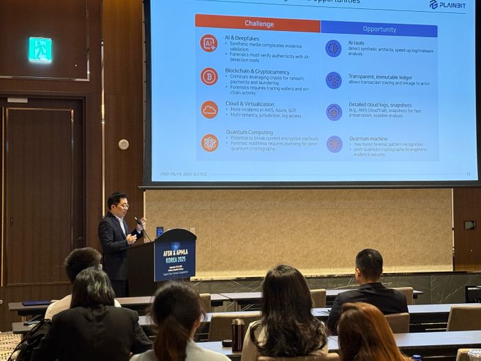 PLAINBIT shares Cyber Security Landscape in Asia at AFSN & APMLA KOREA 2025