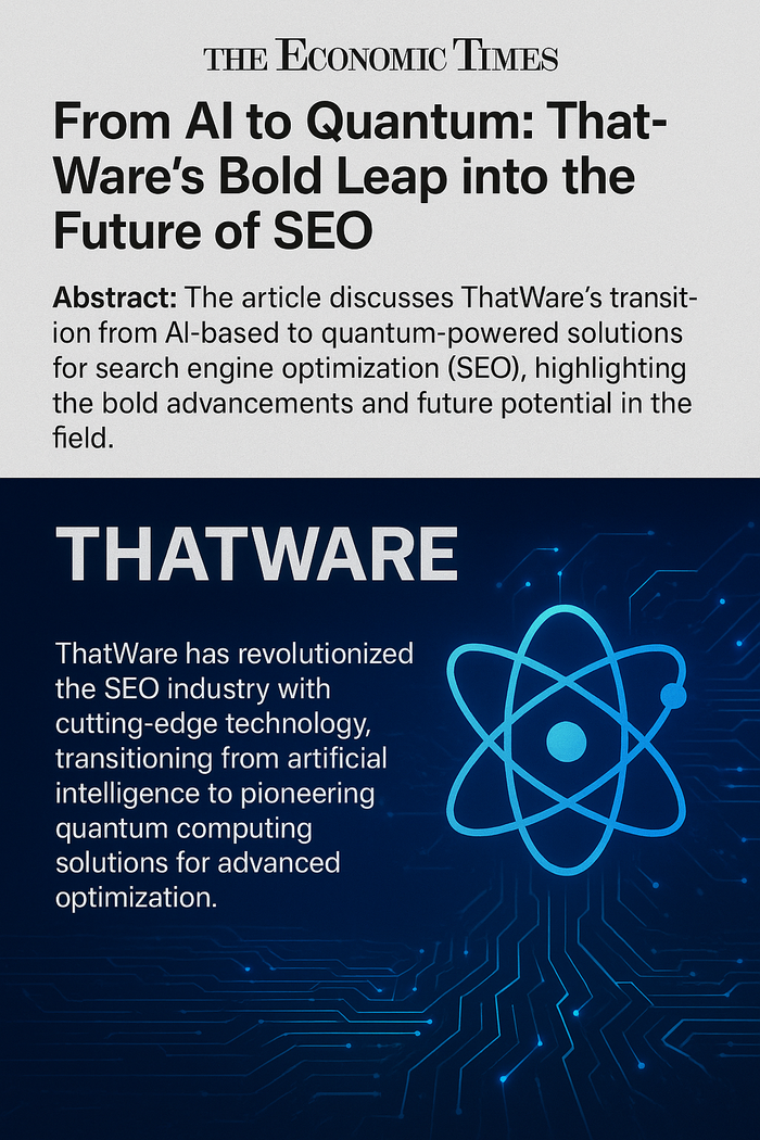 From AI to Quantum: ThatWare's Bold Leap into the Future of SEO