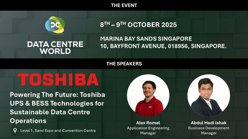 Powering the Future: TOSHIBA UPS & BESS Technologies for Sustainable Data Centre Operations