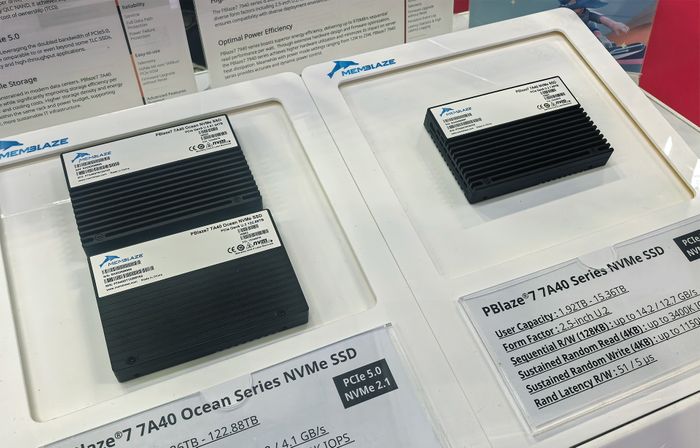 Memblaze Showcases New PBlaze7 7A40 SSDs to Power the Future of Cloud and AI at Tech Week Singapore