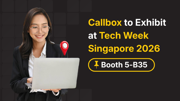 Callbox to Exhibit at Tech Week Singapore 2026 — Booth 5-B35