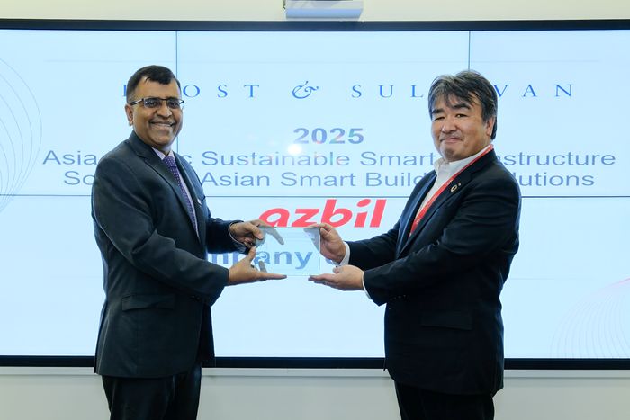 Azbil Wins two Frost & Sullivan's 2025 Company of the Year Awards — Recognized for Advancing Growth Strategy & Technological Innovation