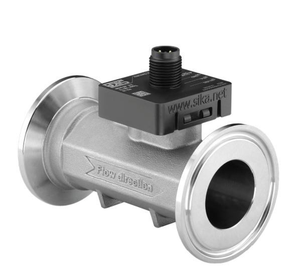 Vortex flow sensor with Tri-clamp connection/ Stainless steel