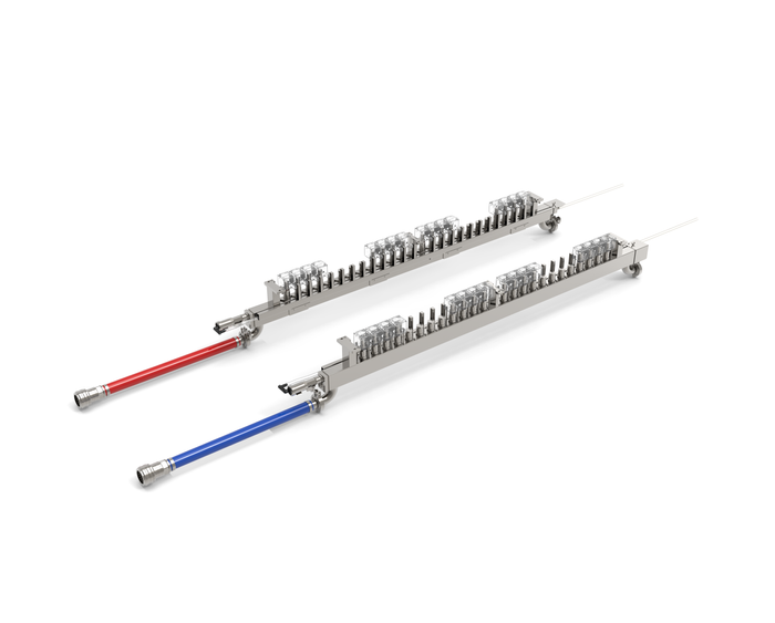 Blind-Mating Manifold with Balanced Liquid Separation, Simple Maintenance and High Stability