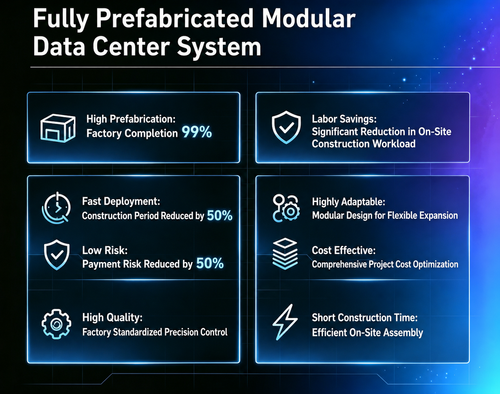 DEE Fully Prefabricated Integrated Data Center System Reshapes the Construction Model of Computing Infrastructure