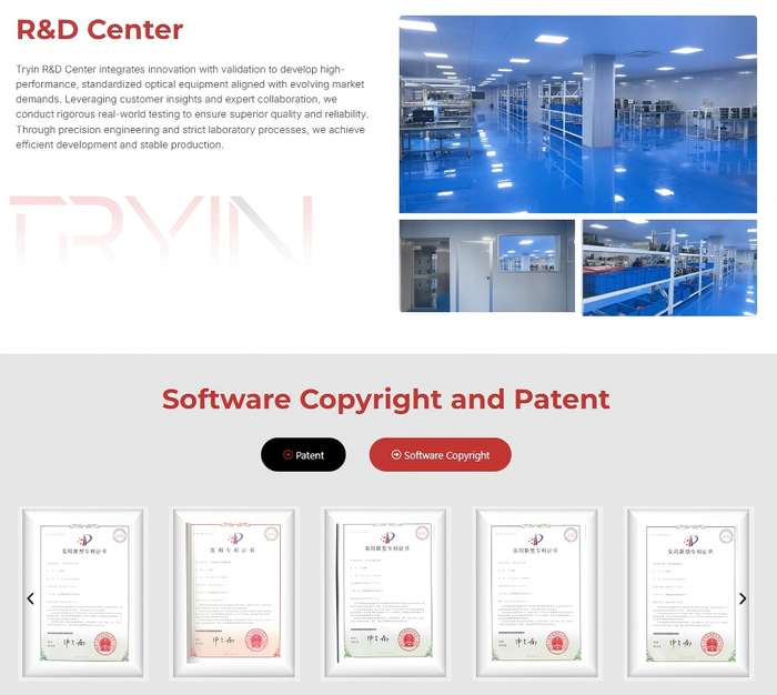 Tryin-Optical Networking Company