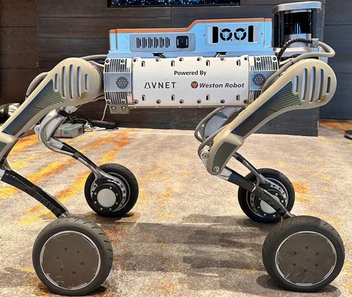 Avnet and Weston Robot Bring Physical AI to Industrial Operations with an Autonomous Inspection Robot