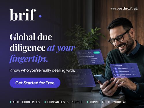 Brif by UpPass to Showcase AI-Powered Counterparty Intelligence at Big Data and AI World Asia