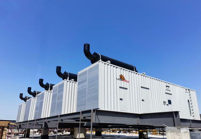 LionRock Data Centre High Capacity Diesel Generator